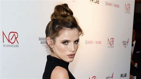bella thorne leaves little to the imagination in lacy
