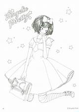 Angelic Lolita sketch template