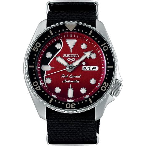 seiko 5 sports brian may the red special limited edition