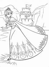 Elsa Disney Princess Reine Des Frozen Neiges Coloriage Coloring Pages Colouring Sheets Cruise Plan Books sketch template