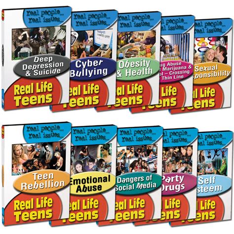real life teens series 10 dvd set — the bureau for at risk youth