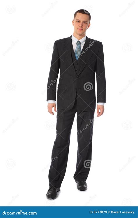 young standing businessman full body stock image image  company