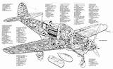 Bell Cutaway 39 Aircraft P39 Kingcobra Ww2 Drawings Airacobra 63 Engine Drawing Cutaways Plane Planes P63 Restoration Military Fighter Coloring sketch template
