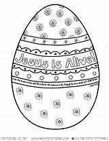 Coloring Jesus Alive Easter Pages Religious Printable Egg Eggs Sheet Colouring Color Sheets Bible Kids Sunday Print Verses School Awesome sketch template
