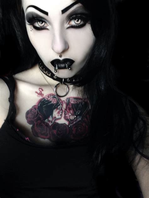 gotische gothic makeup goth beauty dark beauty drag queen gothic