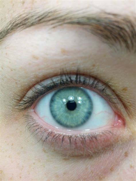 eye color    mint green eyes