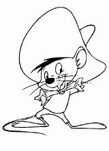 Looney Tunes Gonzales Speedy Disegni Colorare Colorear Coloring Personaggi Boorp Scritte Puliti sketch template