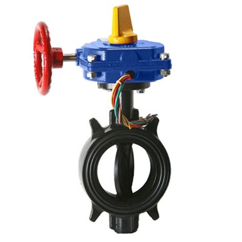 aleum fire protection butterfly valves  hpw ductile iron wafer