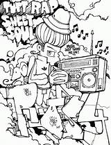 Graffiti Coloring Pages Cool Teenagers Characters Colouring Words Color Library Clipart Getdrawings Comments Coloringhome sketch template