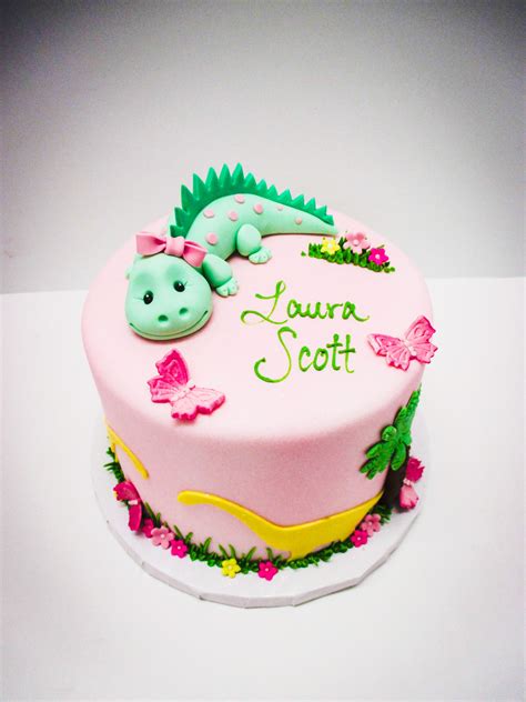 dinosaur birthday cake for girl free template ppt premium download 2020