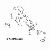 Bahamas Outline Map Atlas Worldatlas Pages Gif Longitude Latitude Countrys Webimage Namerica Caribb Bs Popular sketch template
