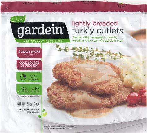 review gardein lightly breaded turk y cutlets shop smart