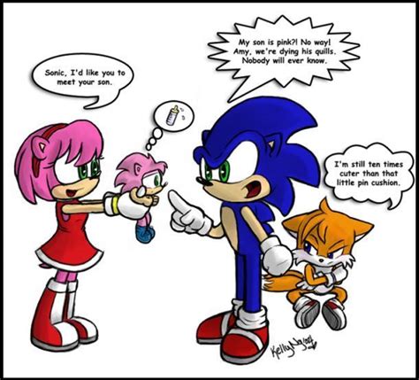 Sonic Has A Pink Son Picture Ebaum S World