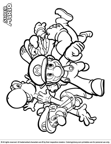 super mario bros coloring pages super mario brothers coloring pages