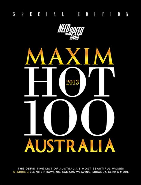 maxim magazine hot 100 australia 2013 celebrity 2014
