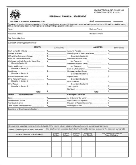 excel financial statement template sample templates sample templates