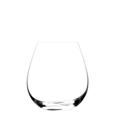Crane Stemless Crystal Burgundy Wine Glass 560ml Set Of