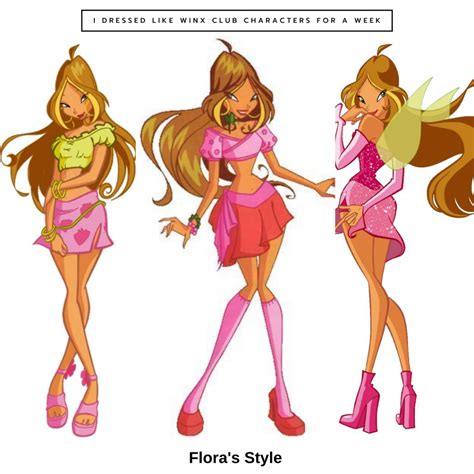 Winx Club Characters Flora
