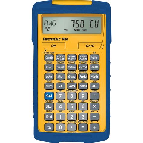 calculated industries electricalc pro calculator   home depot