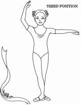 Ballet Coloring Dance Pages Jazz Positions Position Sheet Moves Releve Dancer Drawing 3rd Sheets Kids Color Beginners Dancers Save Popular sketch template