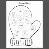 Coloring Blend Mitten Sheets Pdf sketch template
