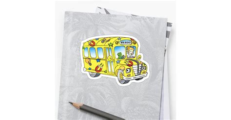 magic school bus sticker 6 magic school bus products popsugar
