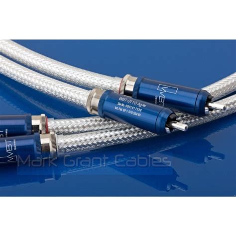 oyaide ftvs 510 pure silver stereo cable fitted with wbt 0110 ag mark