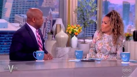 video ‘the view host sunny hostin and tim scott arguing way into