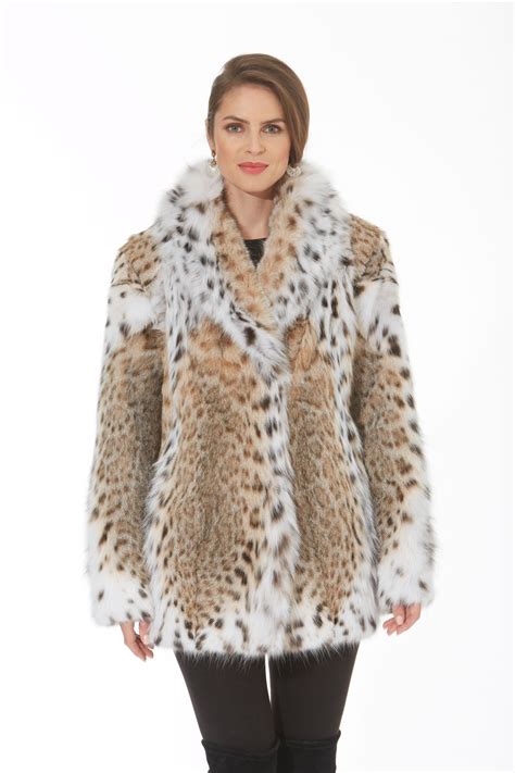 classic lynx jacket shawl collar lynx stroller madison avenue mall furs