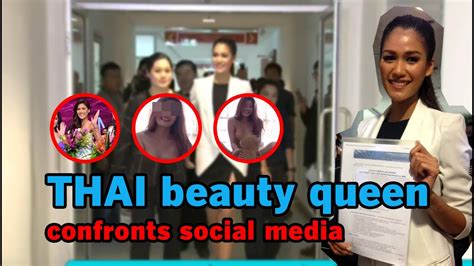 thai beauty queen confronts social media youtube