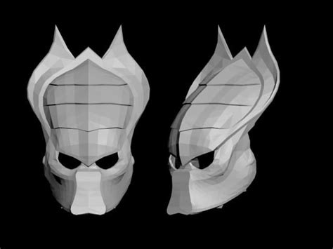 pin  christopher crow  papercraft patterns predator mask