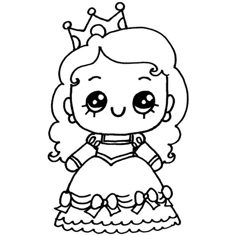 Princesa Halloween Colorear Kawaii Dibujando Con Vani