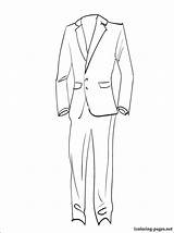 Coloring Suit Sut Getcolorings 53kb 750px sketch template