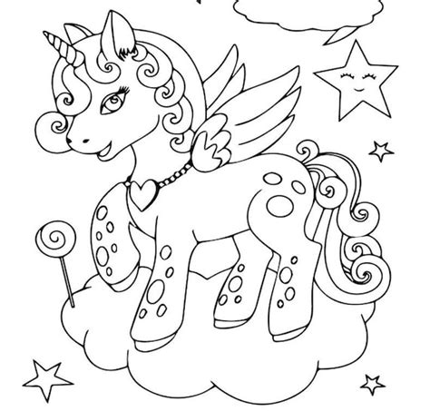 pages printable unicorn coloring pages  etsy
