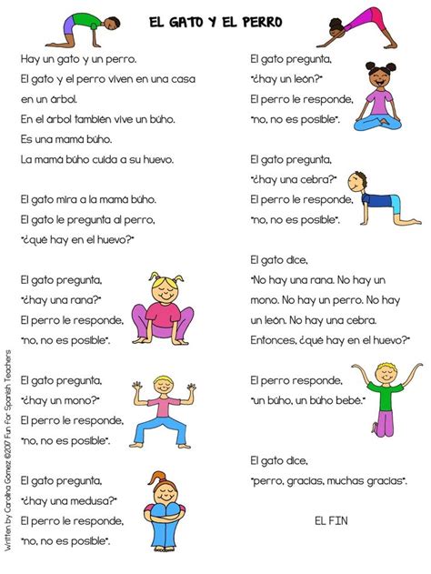 Yoga In Spanish Class Funforspanishteachers Spanish Lessons For