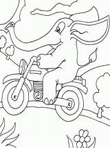 Elephant Coloring Pages Printable Kids Colouring Worksheets Dkidspage sketch template