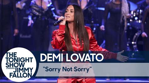 Demi Lovato Performing Sorry Not Sorry Live Getmybuzzup