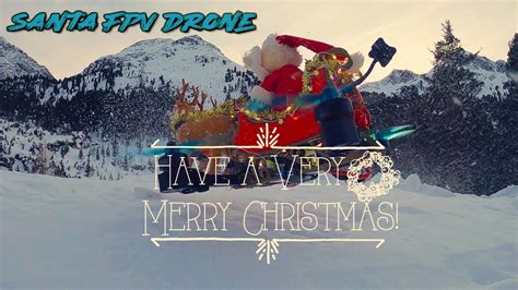 flying santa claus drone    future  christmas youtube