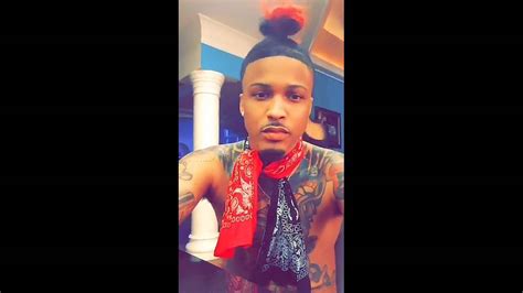 august alsina new hair style snapchat video july 25 youtube