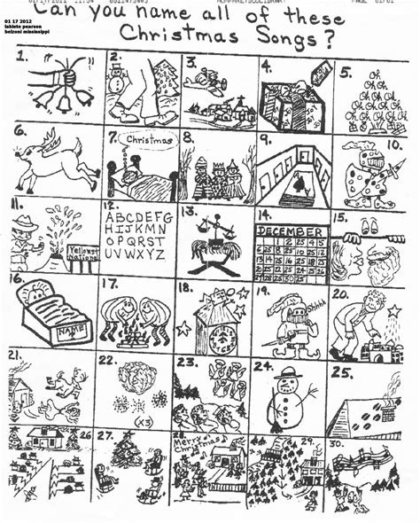 christmas rebus puzzles  answers printable riddles blog