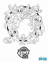 Pony Little Coloring Pages Mermaid Omalovánky Movie Color Girls Hellokids Secret Behind Online Drawing sketch template
