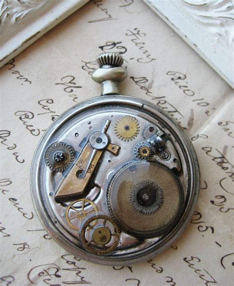 steampunk pocket  brooch im offering today  simple flickr