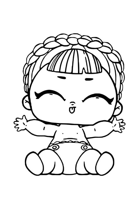 lol baby sonia bb coloring page  printable coloring pages  kids