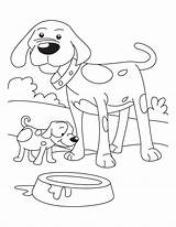 Puppy Dog Coloring Pages Puppies Dogs Cute Border Baby Printable Kids Print Color Collie Getcolorings Popular Library Clipart Colori sketch template