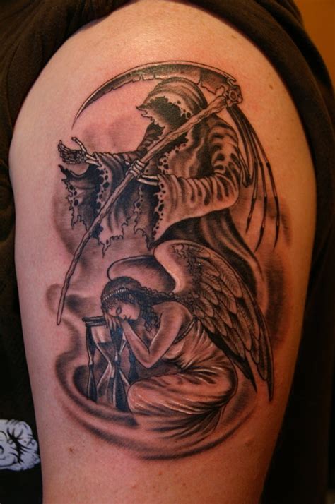 tattoo art death tattoos  main depictions   grim reaper