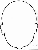 Face Template Blank Coloring Outline Choose Board Printable Kids sketch template
