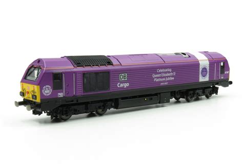 hornby class   db platinum jubilee dcc ready oo gauge repaint rainbow railways