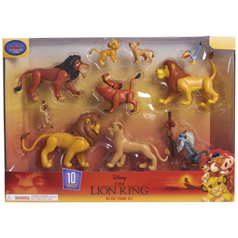 disney  lion king deluxe figure set walmartcom lion king toys lion king baby shower