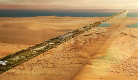 saudi arabias neom mega development  include  mile long