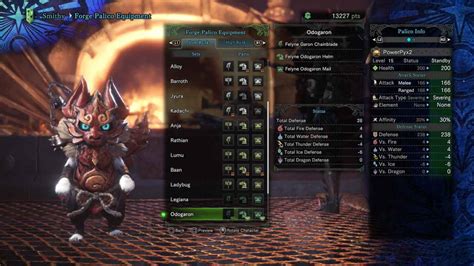 Monster Hunter World All Palico Armor Sets And Outfits
